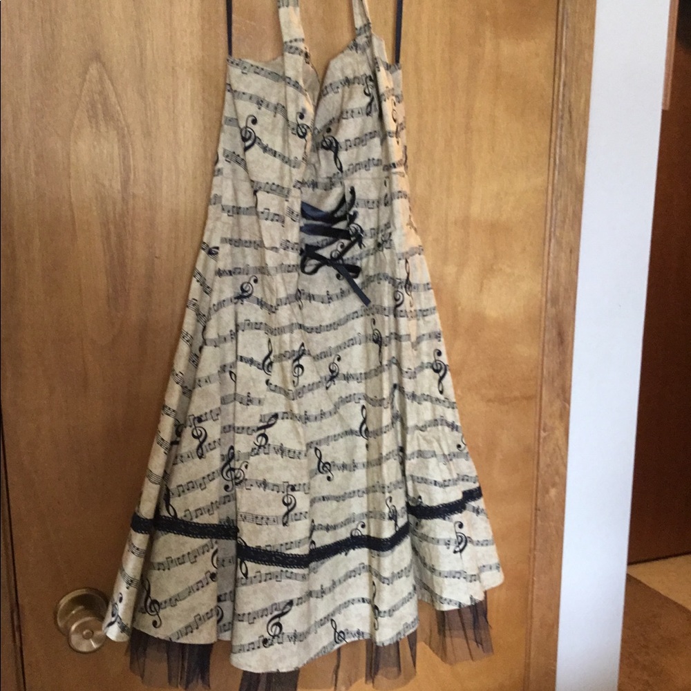 Music Note Party Dress